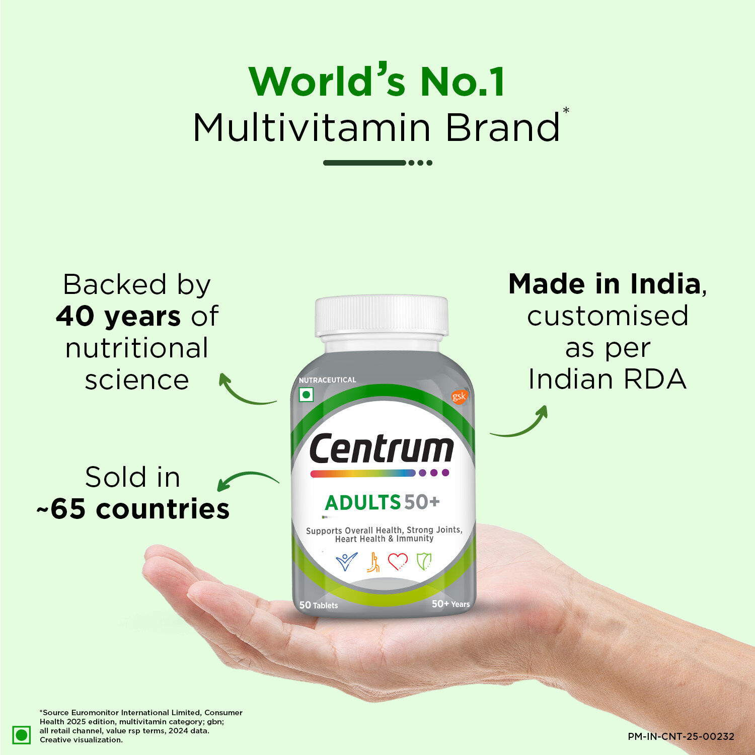 Centrum Adults 50+ Tablets