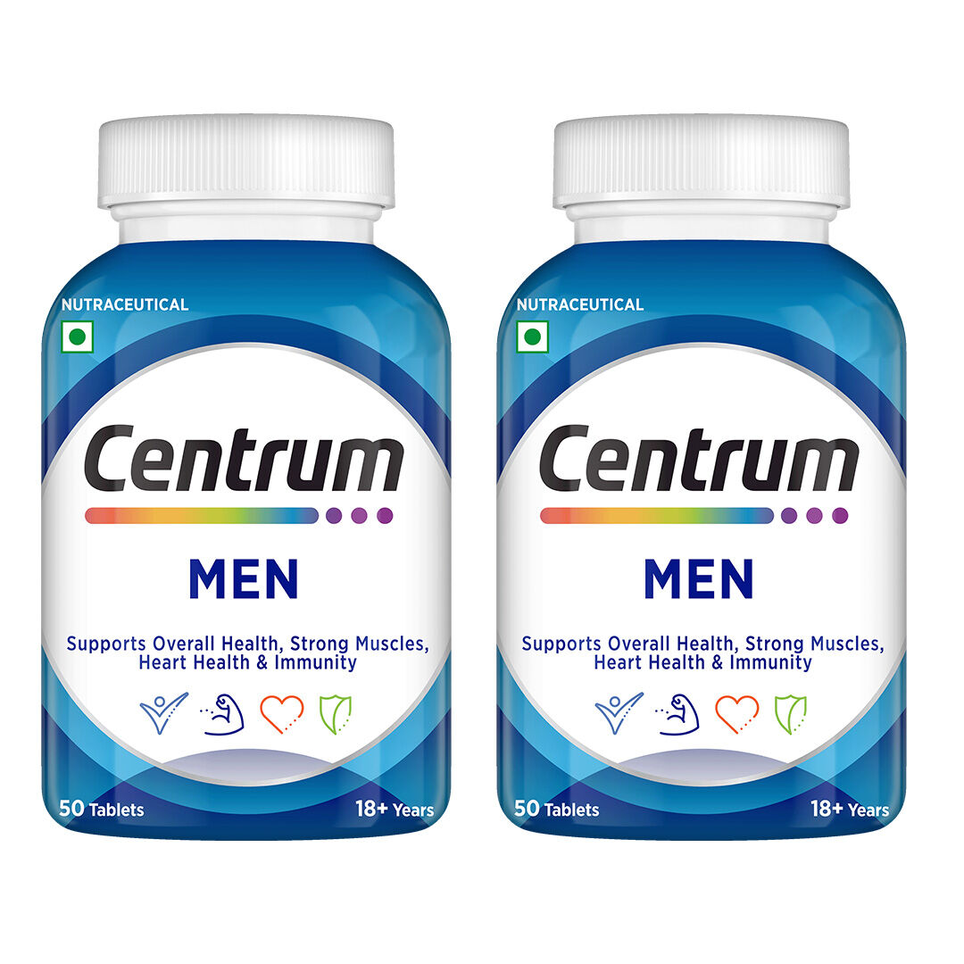Centrum Men 50 Tablets (Pack of 2)