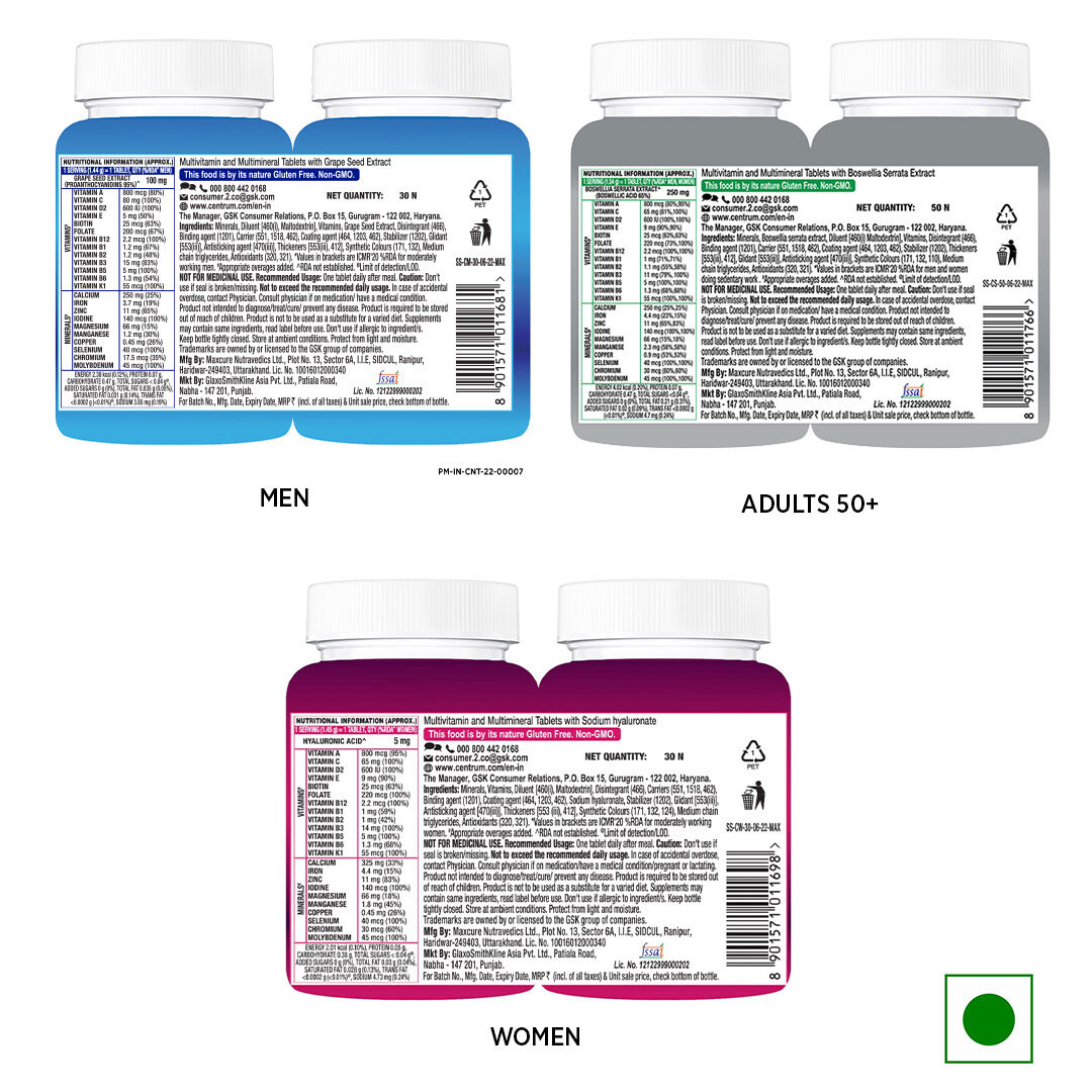 Adults & Men & Women Triple