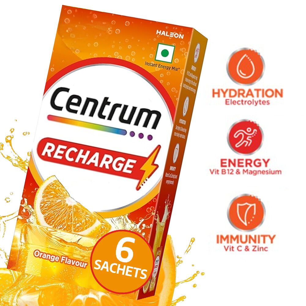 Centrum Recharge Adults - 6 Sachets