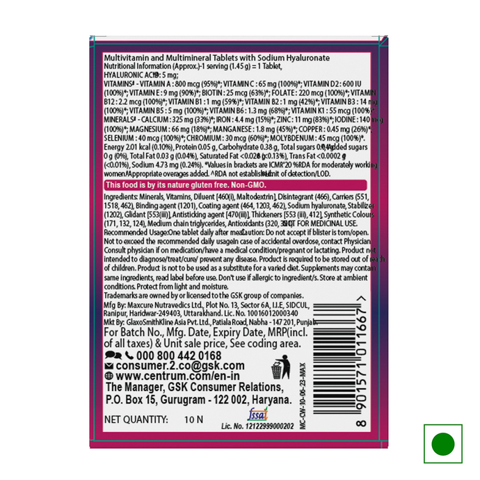 Centrum Women Tablets Centrum Women Tablets