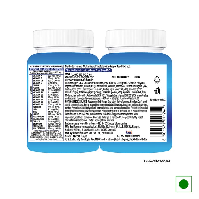 Centrum Men Tablets Centrum Men Tablets