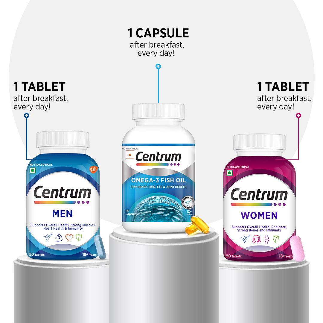 Men & Omega3 & Women Triple