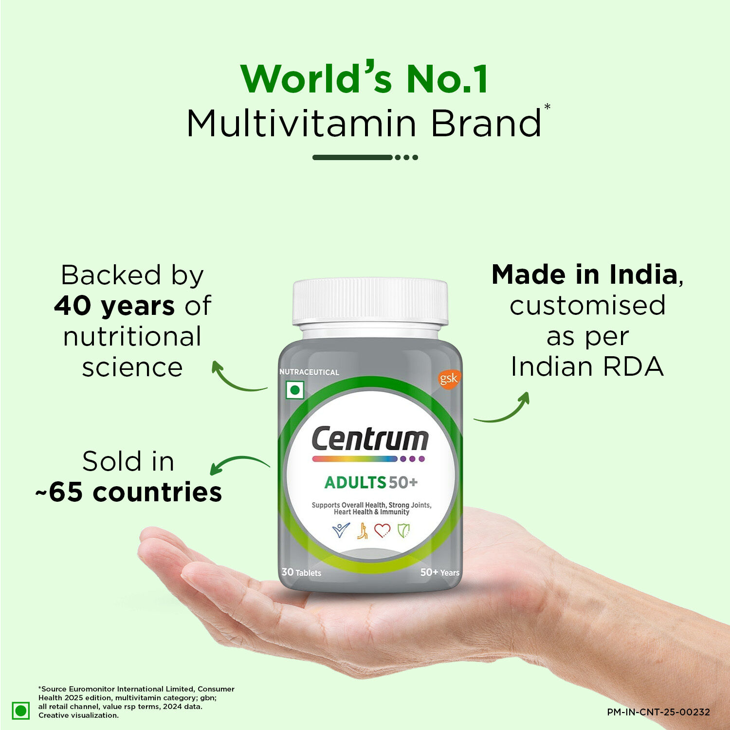 Centrum Adults 50+ Tablets
