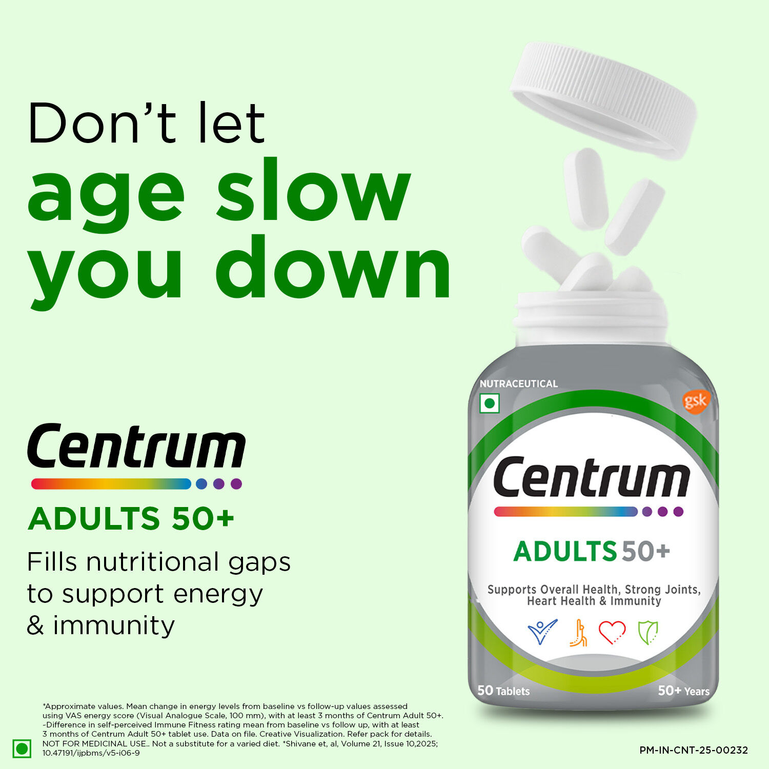 Centrum Adults 50+ Tablets