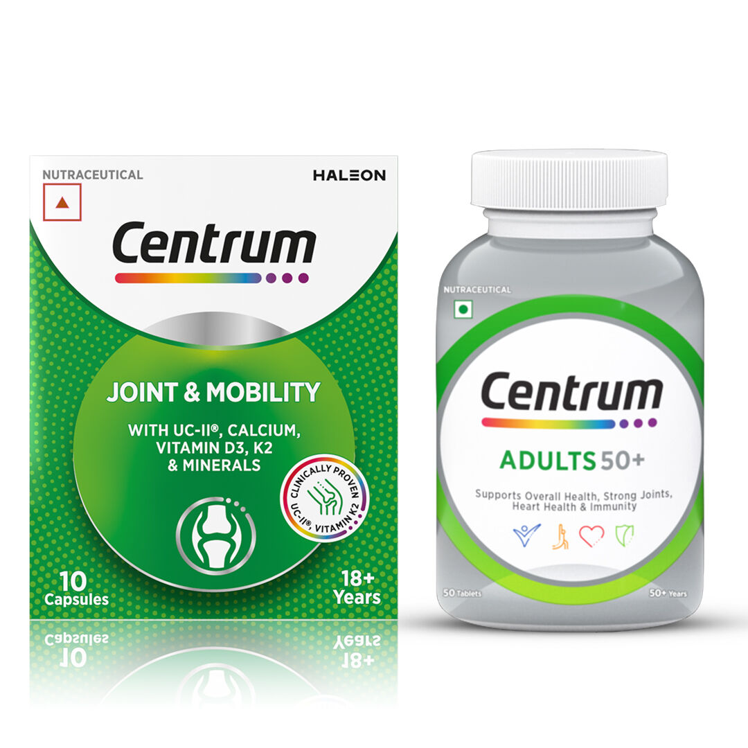 Centrum Adults Age 50+ (50 tablets) & Joint and Mobility&nbsp;(10&nbsp;capsules)