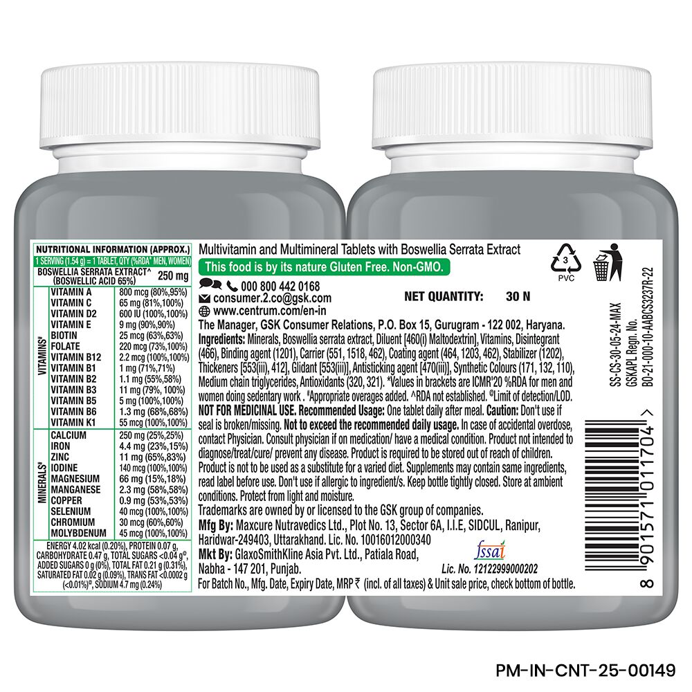 Centrum Adults 50+ Tablets