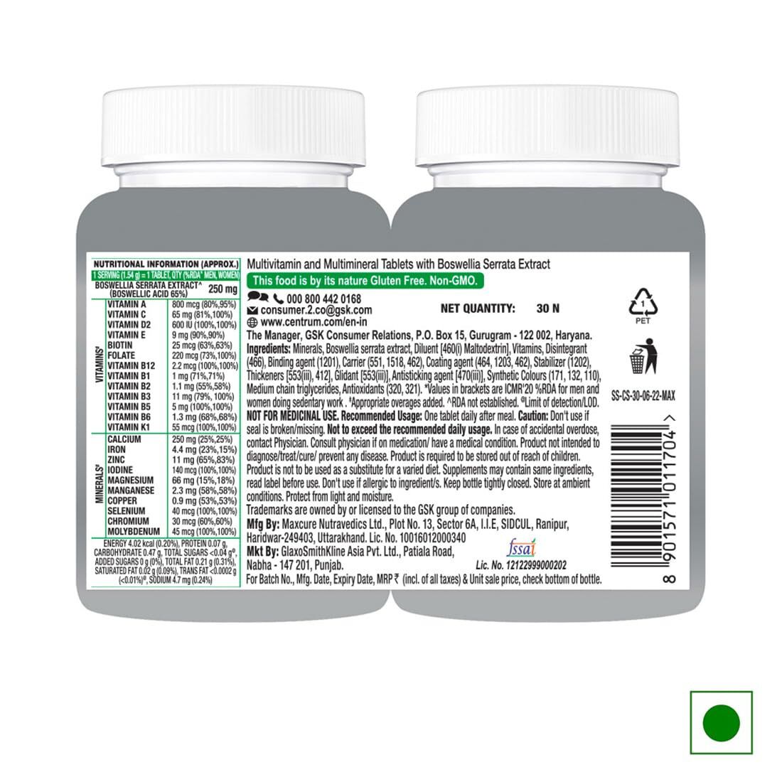 Centrum Adults 50+ Tablets