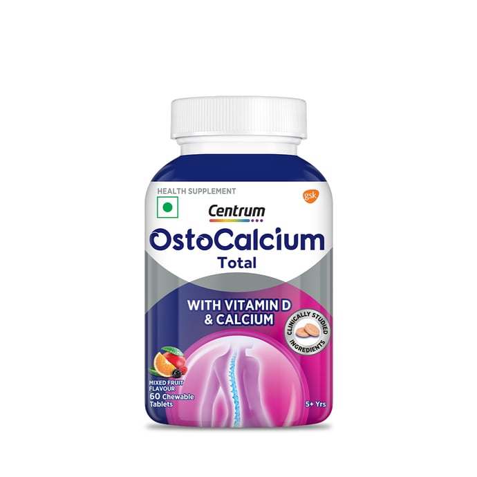 Centrum OstoCalcium Total Chewable 60 Tablets 60 Tabs Centrum OstoCalcium Total Chewable 60 Tablets