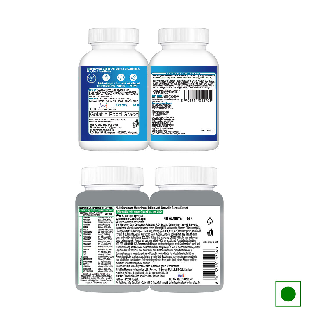 Adults & Omega3 Combo