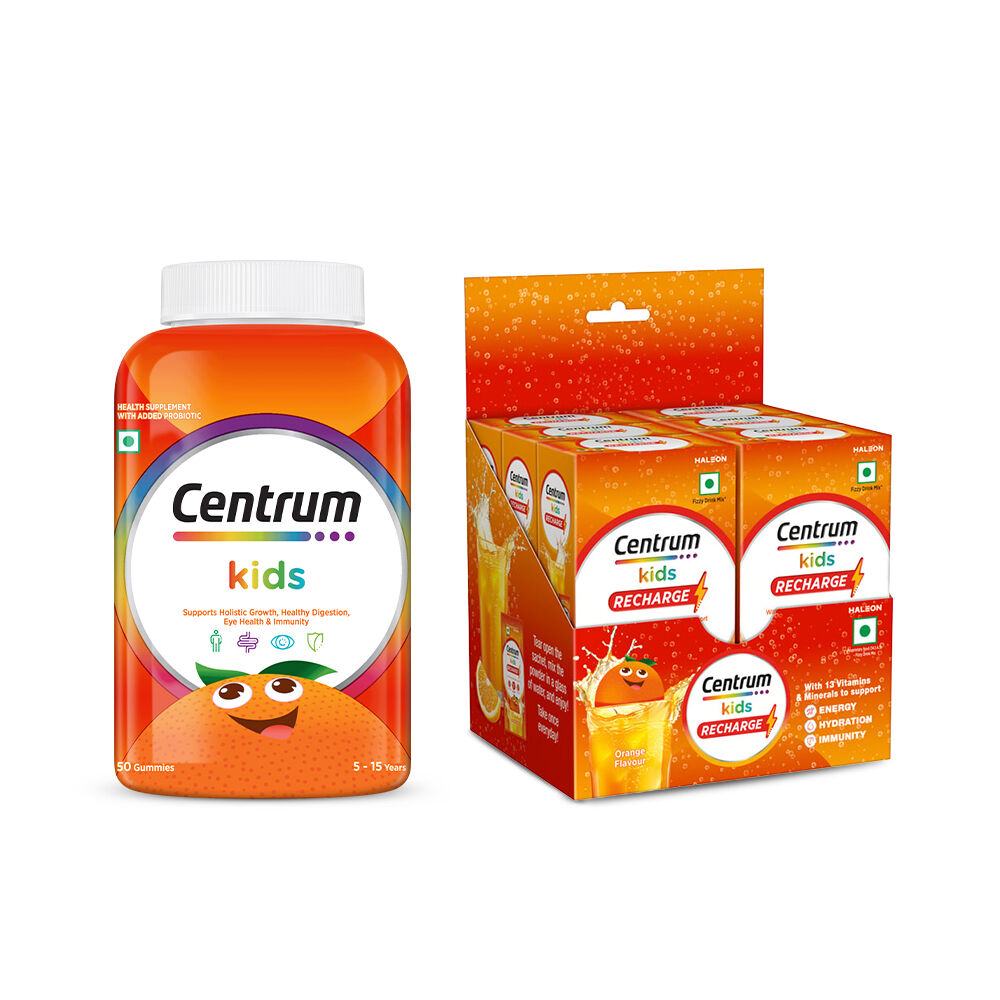 Centrum Kids 50 Gummies & Kids Recharge