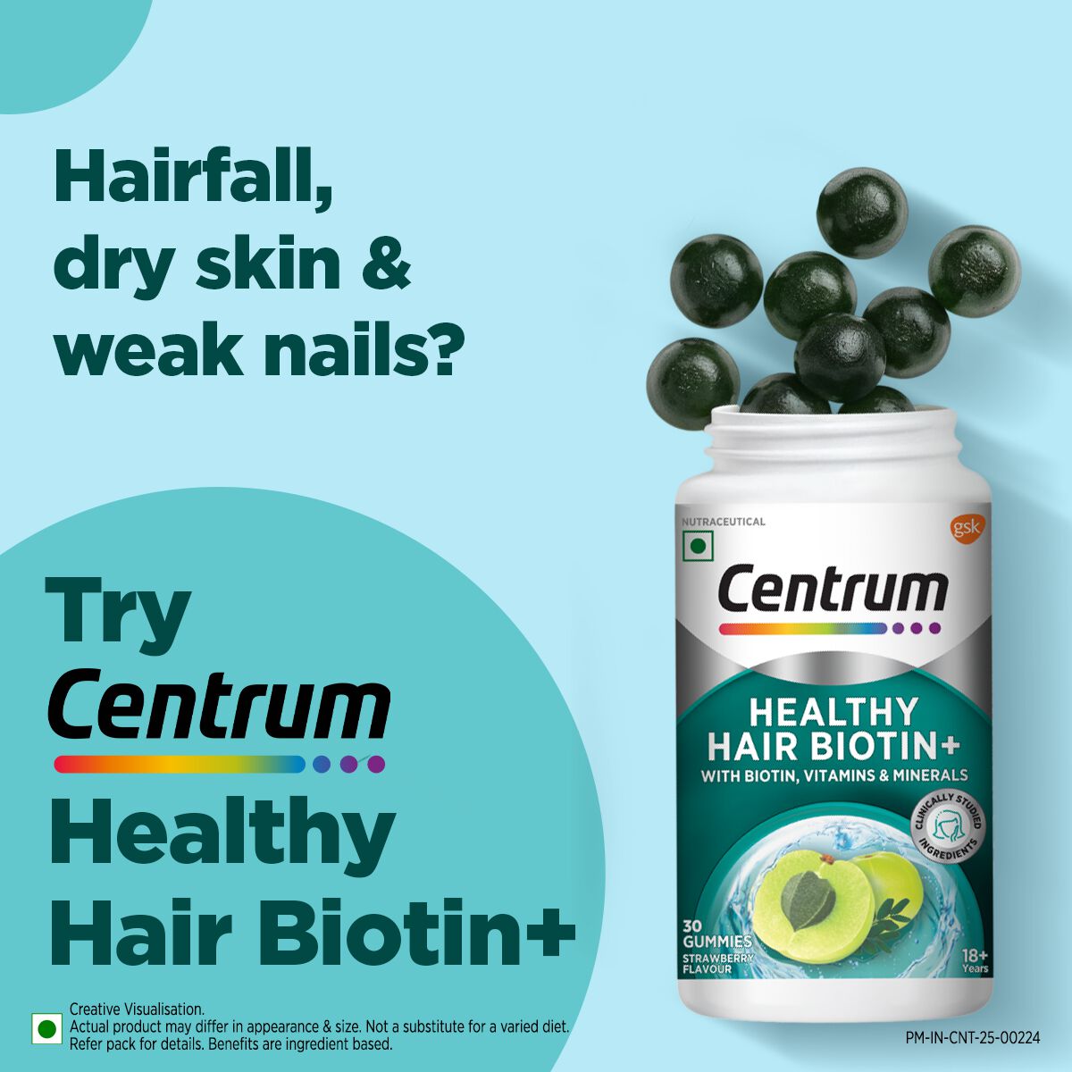 Centrum Healthy Hair Biotin+